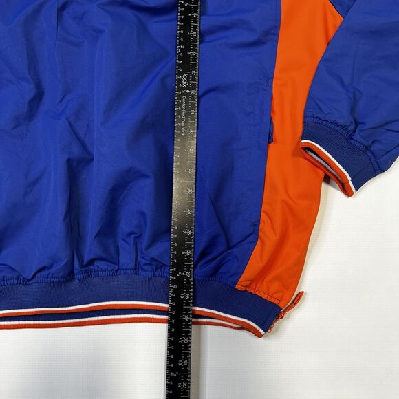 Colosseum Ath. XL Pullover Windbreaker Jacket Blue Orange Embroider G Logo NEW - Picture 2 of 15
